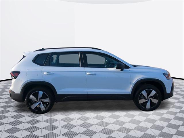 new 2025 Volkswagen Taos car, priced at $27,505