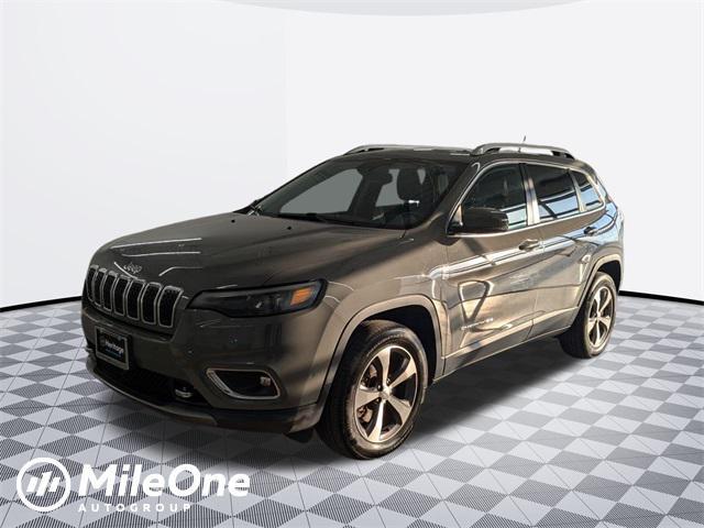 used 2021 Jeep Cherokee car, priced at $22,500