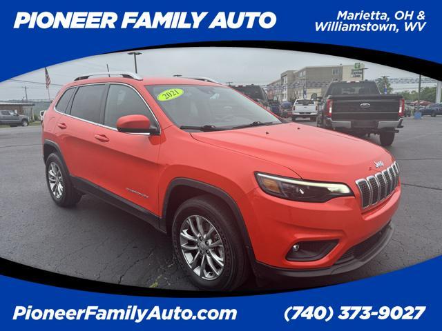 used 2021 Jeep Cherokee car, priced at $23,993