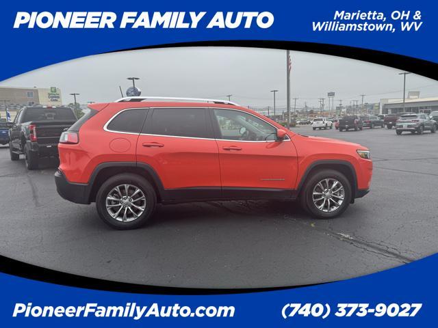 used 2021 Jeep Cherokee car, priced at $23,993