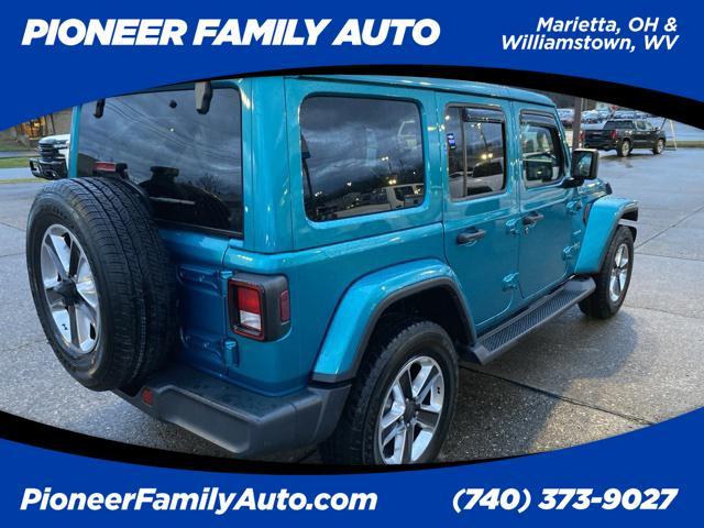 used 2020 Jeep Wrangler Unlimited car, priced at $32,969