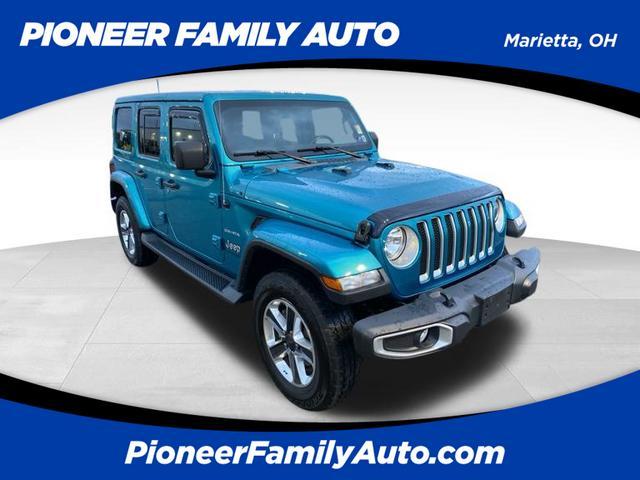 used 2020 Jeep Wrangler Unlimited car, priced at $33,912
