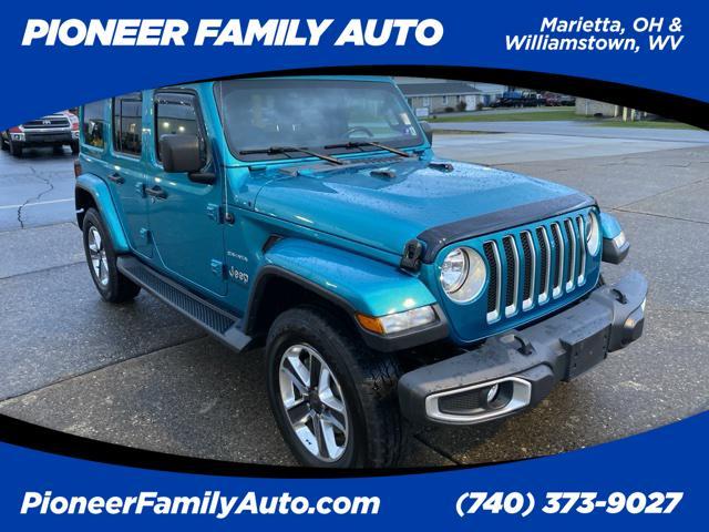 used 2020 Jeep Wrangler Unlimited car, priced at $35,769