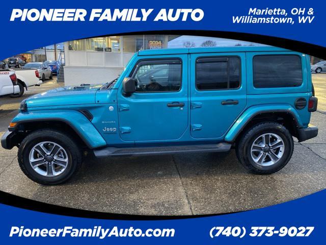 used 2020 Jeep Wrangler Unlimited car, priced at $32,969