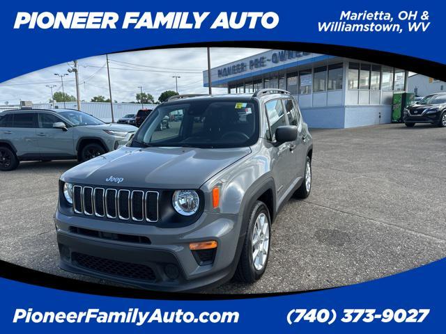 used 2021 Jeep Renegade car, priced at $17,653