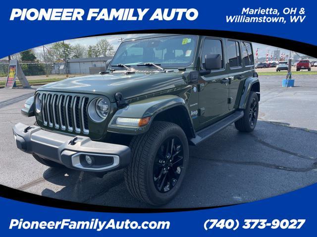 used 2021 Jeep Wrangler Unlimited car, priced at $34,814