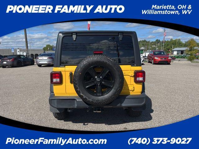 used 2021 Jeep Wrangler Unlimited car, priced at $33,313