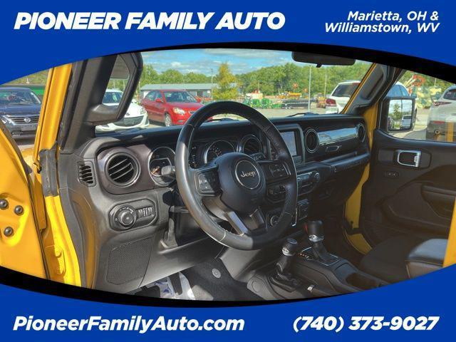 used 2021 Jeep Wrangler Unlimited car, priced at $33,313