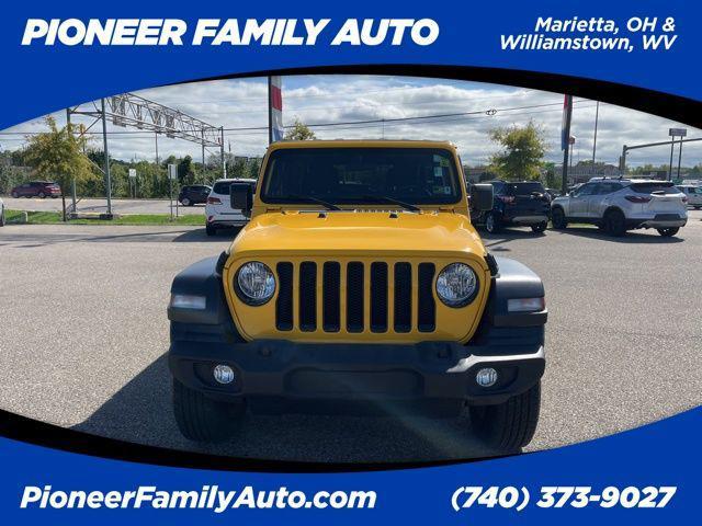 used 2021 Jeep Wrangler Unlimited car, priced at $33,313