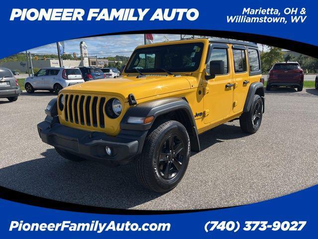 used 2021 Jeep Wrangler Unlimited car, priced at $33,313