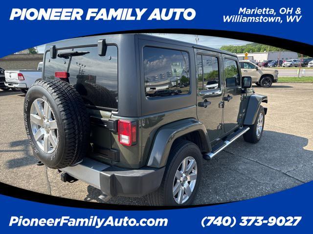 used 2015 Jeep Wrangler Unlimited car, priced at $20,523