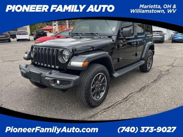 used 2021 Jeep Wrangler Unlimited car, priced at $34,500