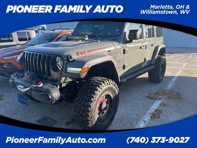 used 2021 Jeep Wrangler Unlimited car, priced at $43,298