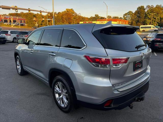 used 2015 Toyota Highlander car, priced at $14,995