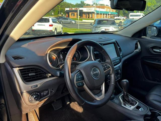 used 2017 Jeep Cherokee car, priced at $10,995