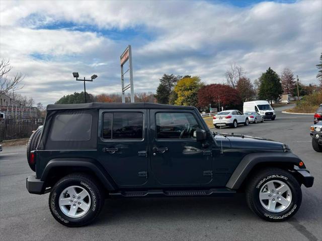 used 2016 Jeep Wrangler Unlimited car, priced at $15,995