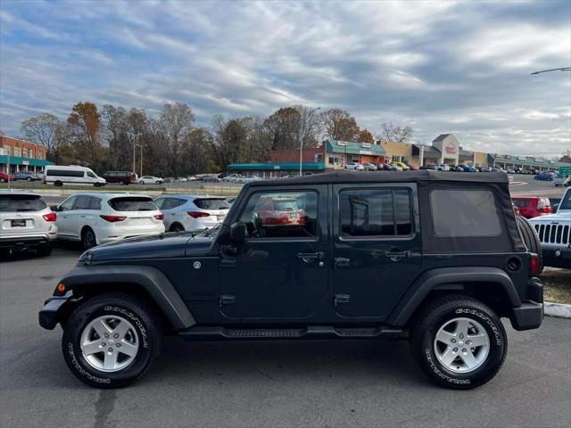 used 2016 Jeep Wrangler Unlimited car, priced at $15,995