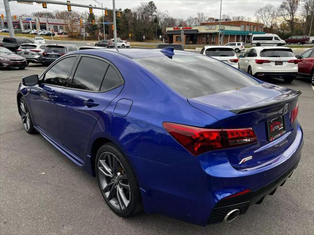 used 2018 Acura TLX car, priced at $18,995