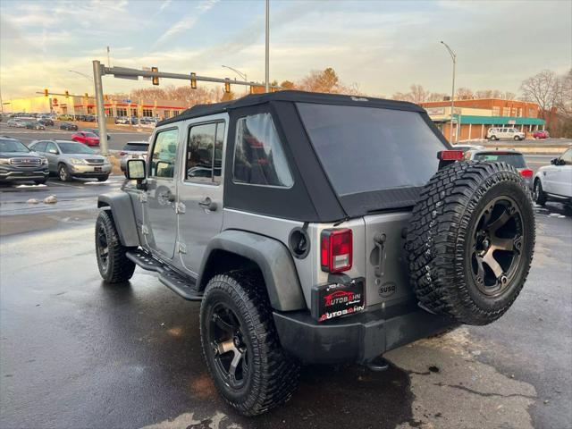 used 2016 Jeep Wrangler Unlimited car, priced at $13,995