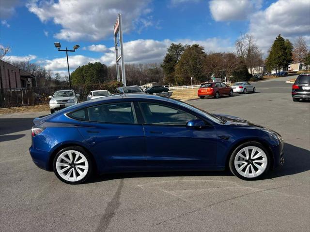 used 2022 Tesla Model 3 car, priced at $18,995