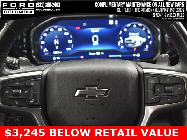 used 2022 Chevrolet Silverado 1500 car, priced at $46,563