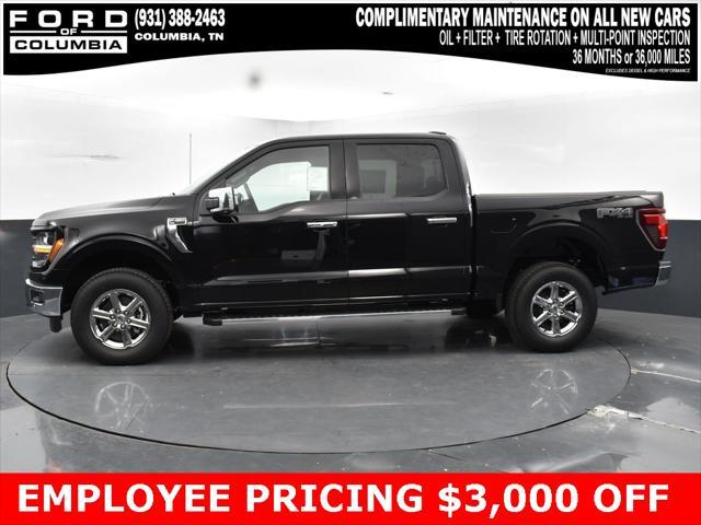 new 2025 Ford F-150 car, priced at $55,372