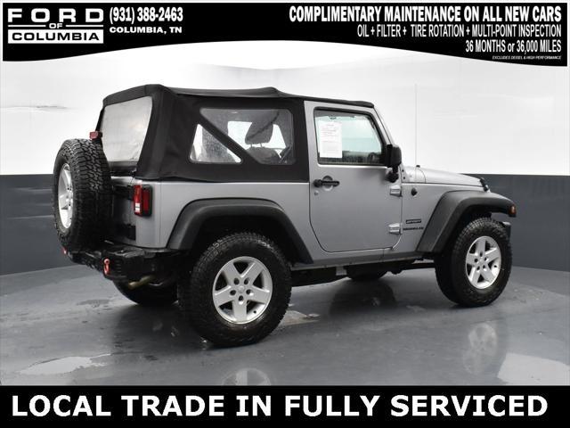 used 2016 Jeep Wrangler car, priced at $16,943