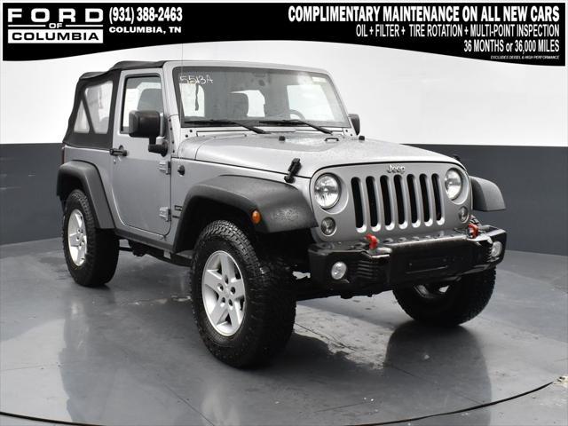 used 2016 Jeep Wrangler car, priced at $16,943