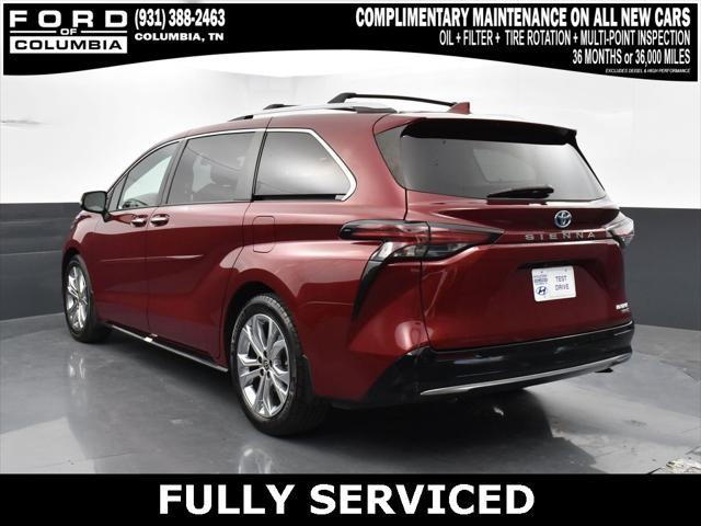 used 2022 Toyota Sienna car, priced at $39,874