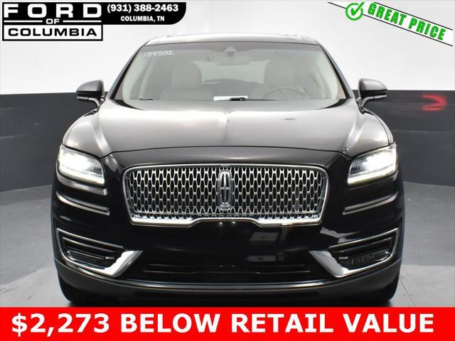 used 2019 Lincoln Nautilus car, priced at $22,454