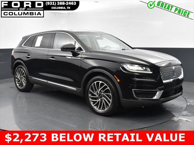 used 2019 Lincoln Nautilus car, priced at $22,454