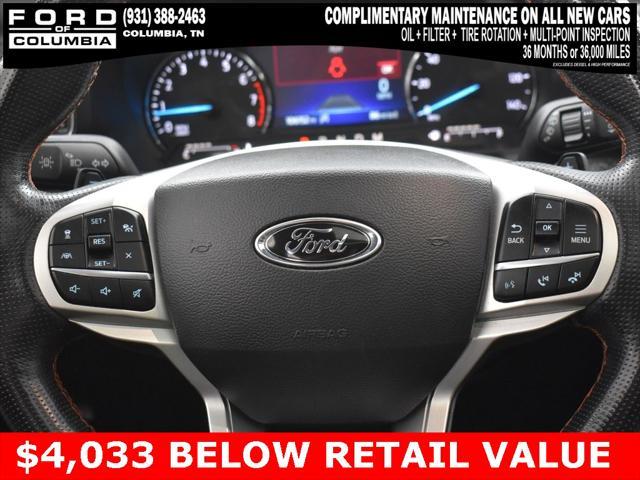 used 2021 Ford Explorer car, priced at $28,787