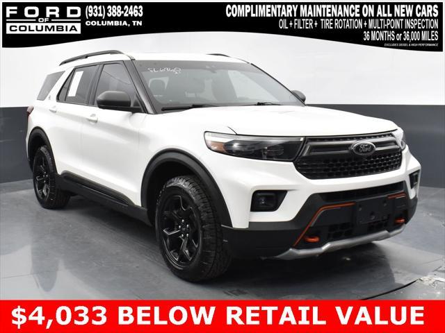 used 2021 Ford Explorer car, priced at $28,787