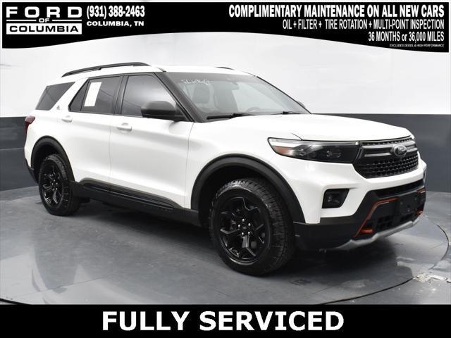 used 2021 Ford Explorer car, priced at $28,336