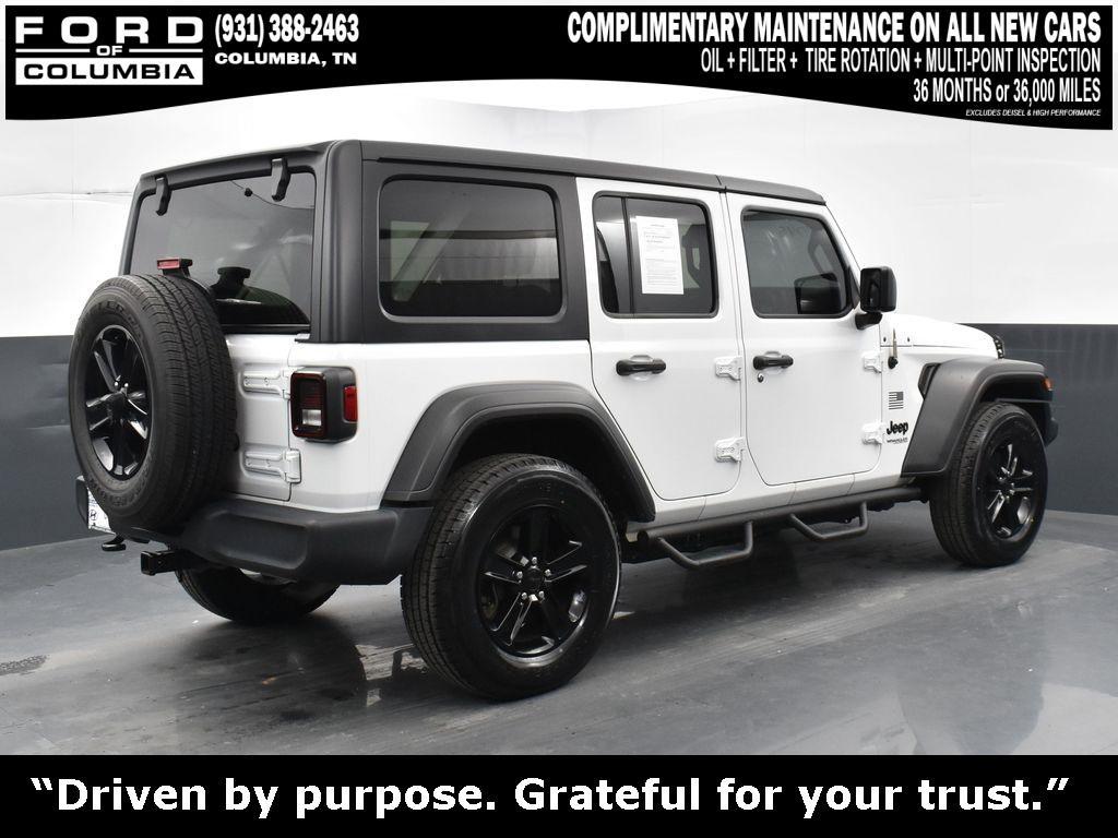 used 2020 Jeep Wrangler Unlimited car, priced at $24,582