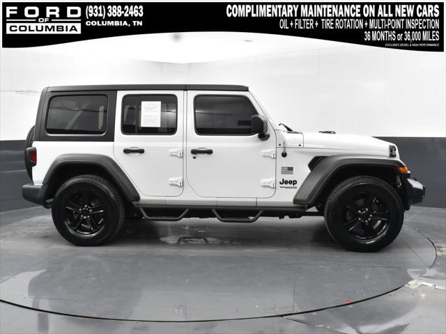 used 2020 Jeep Wrangler Unlimited car, priced at $25,475