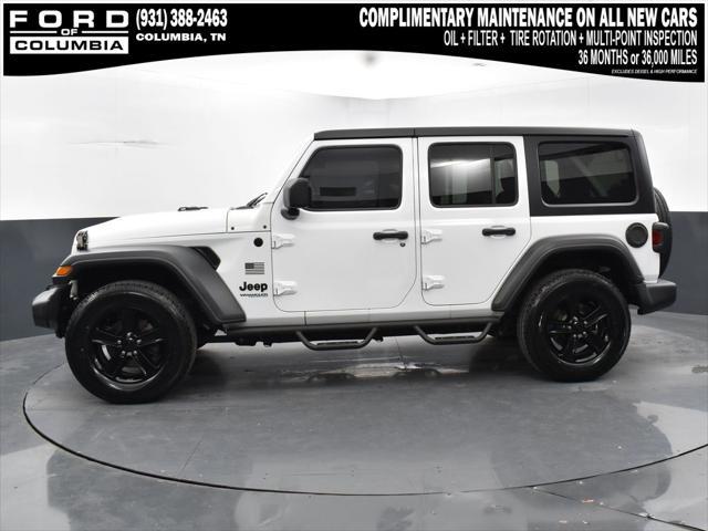 used 2020 Jeep Wrangler Unlimited car, priced at $25,475