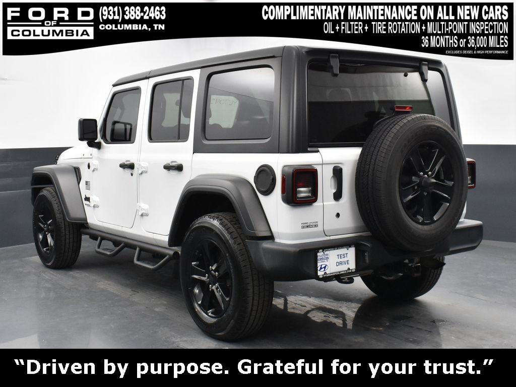 used 2020 Jeep Wrangler Unlimited car, priced at $24,582