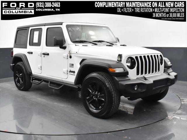 used 2020 Jeep Wrangler Unlimited car, priced at $25,475