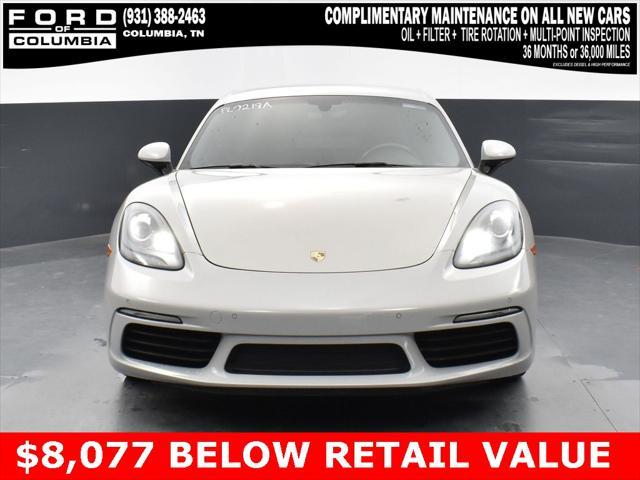 used 2018 Porsche 718 Cayman car, priced at $56,504