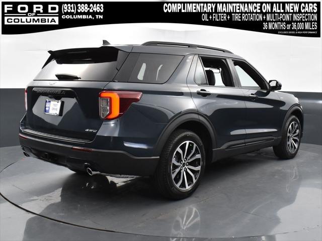 used 2024 Ford Explorer car, priced at $44,333