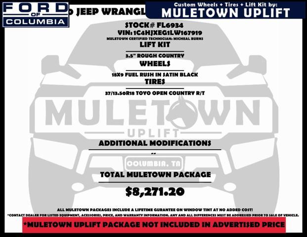 used 2020 Jeep Wrangler Unlimited car, priced at $28,859