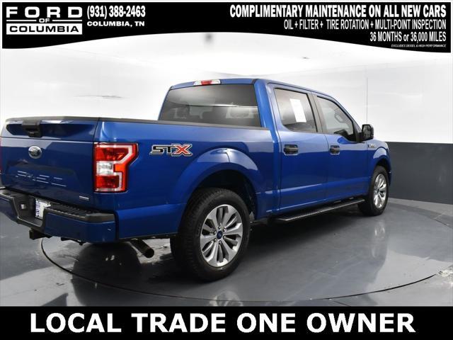 used 2018 Ford F-150 car, priced at $22,180