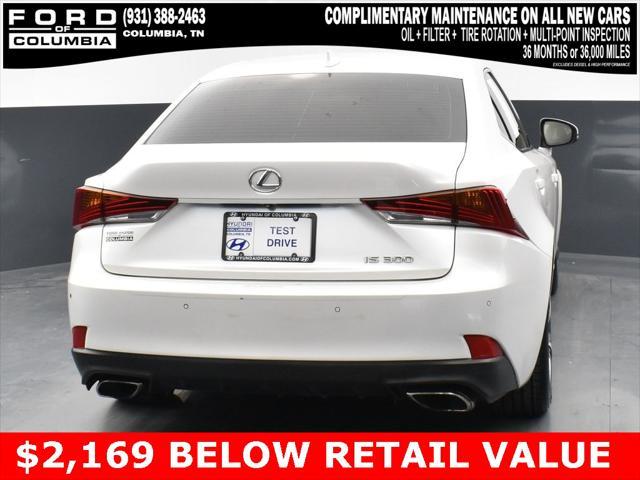 used 2018 Lexus IS 300 car, priced at $23,039