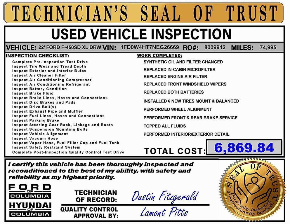 used 2022 Ford F-450 car, priced at $53,425