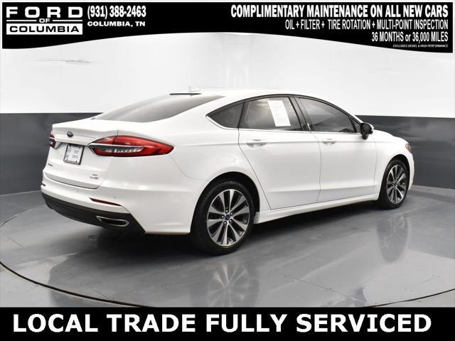 used 2020 Ford Fusion car, priced at $14,989