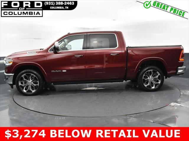 used 2021 Ram 1500 car, priced at $43,297