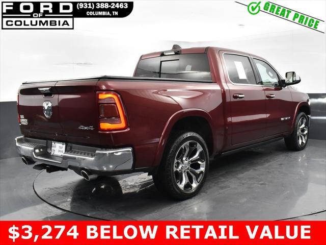 used 2021 Ram 1500 car, priced at $43,297