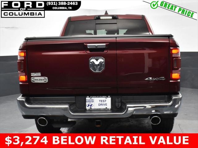 used 2021 Ram 1500 car, priced at $43,297