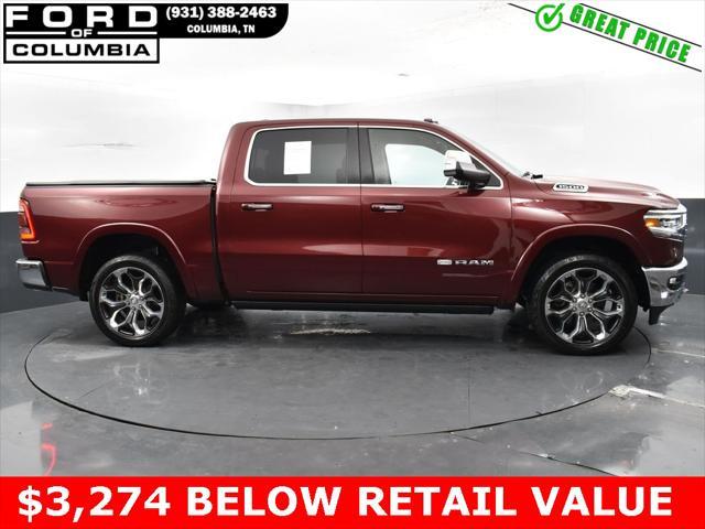 used 2021 Ram 1500 car, priced at $43,297